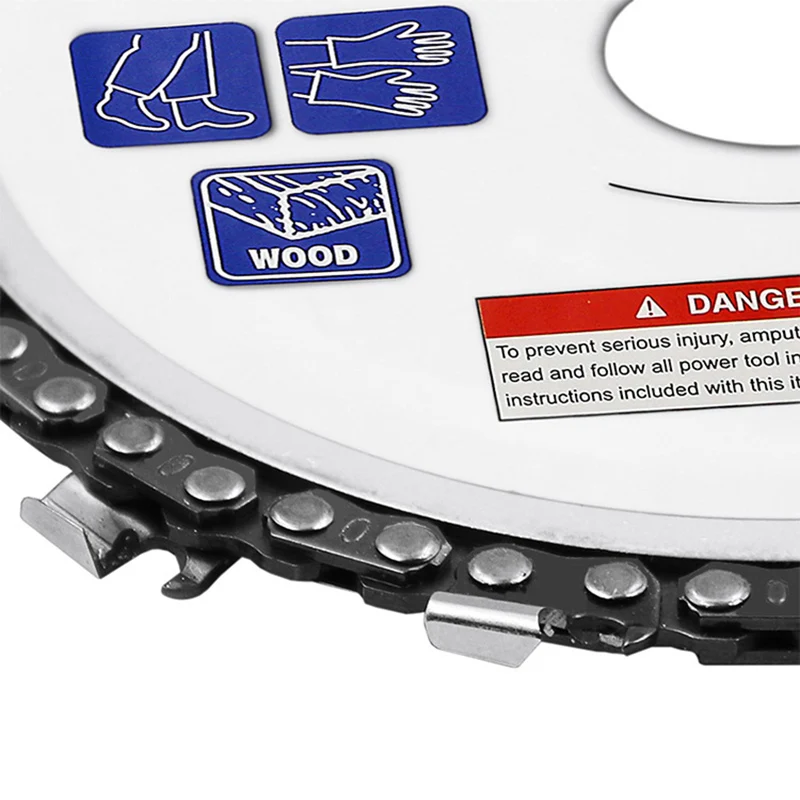 

4.5 Inch Purple Circular Saw Blade Chainsaw Chain Wood Carving Disc Woodworking Angle Grinders Universal For Wood Cutting Discs