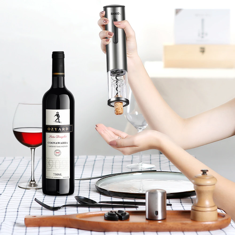 

Electric Wine Opener Rechargeable Open Bottle Automatically Set For Foil Cutter Kitchen accessories Household Tools