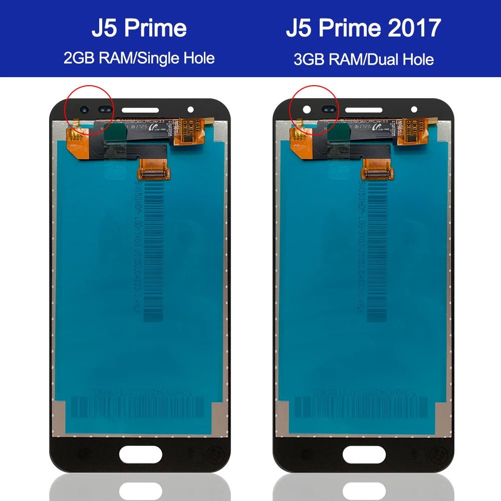 OEM-дисплей для SAMSUNG Galaxy J5 Prime ЖК-сенсорный экран дигитайзер G570 SM-G570F On5 2016 2017 G571 G571F