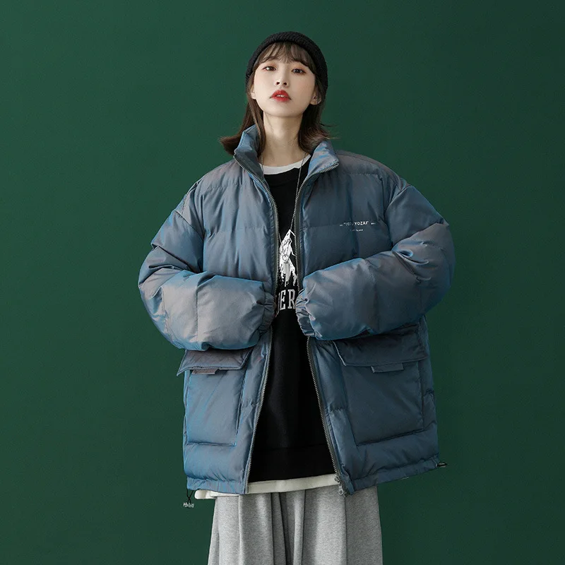 

2021 new down padded jacket short Korean style loose fashion warm coat