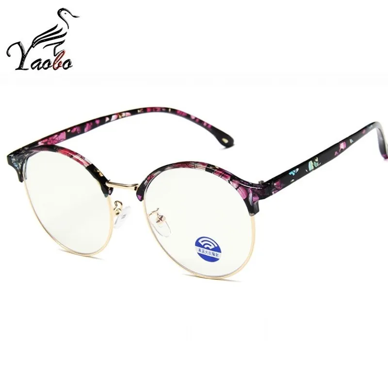 BLACK FLOWER Vision Blue Light Shield компьютерное Чтение/игровые очки-0,0 увеличение низкого искажения цвета, анти-синий луч глаз, стекло - Цвет оправы: BLACK FLOWER