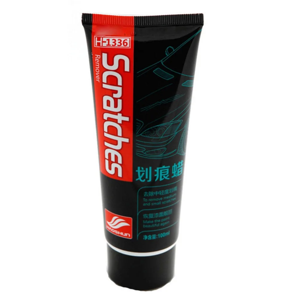 Средство удаления царапин с автомобиля 100 мл воск для устранения царапин ремонт тела Соединение Полировка восковой крем краска мотоцикл автомобили паста полировка уход