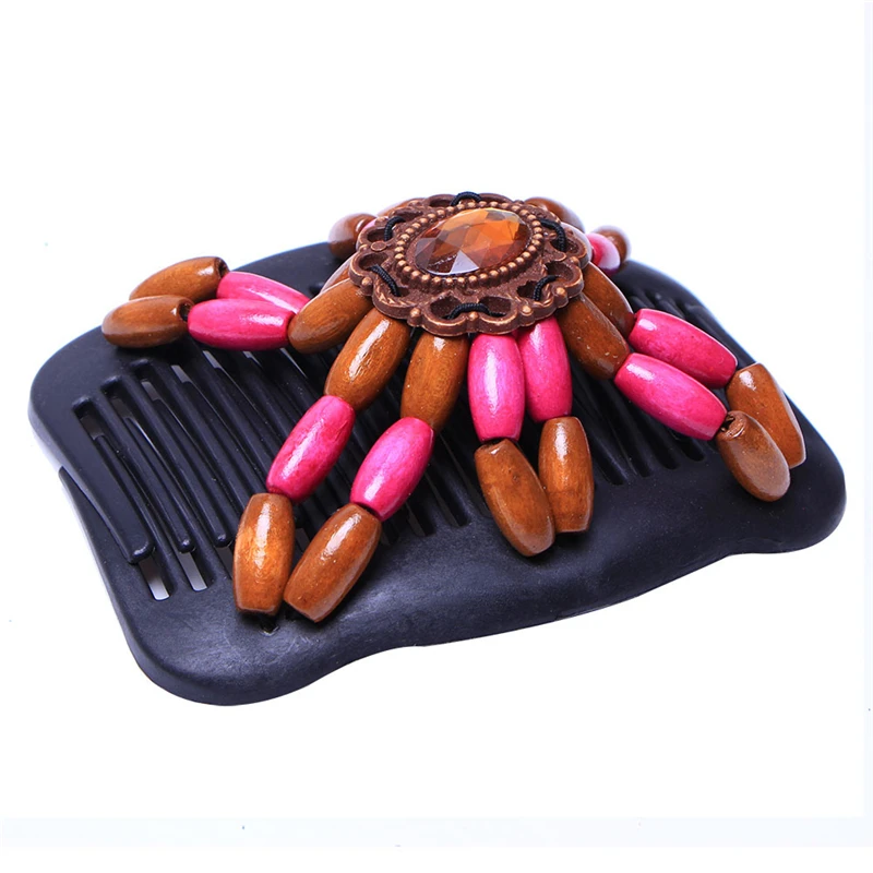 Ретро Лидер продаж двойной жемчужные бусы прическа невероятная расческа клип