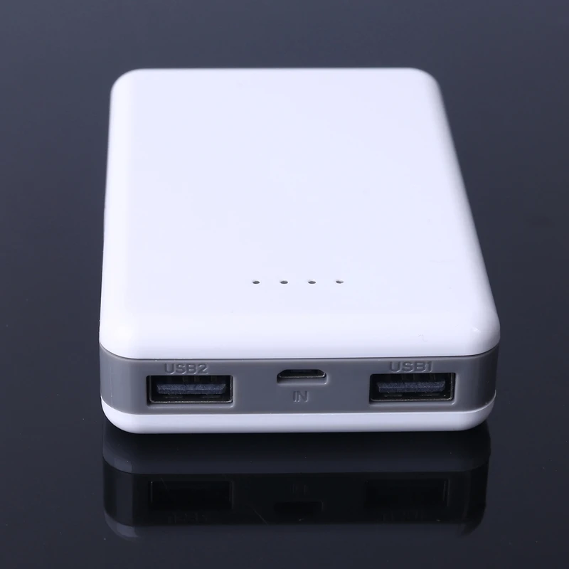 

DIY Power Bank Kit Box Case 18650 Battery Charger with Dual USB Output Power Adapter for Mobile Phone Tablet Cellphone