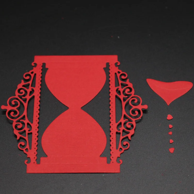 Таймерное устройство металлические пресс-формы песочные часы рамка фоновая