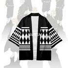 Кимоно Draken Ken Ryuguji Haori, костюм для косплея из аниме Токийский мстители, накидка в стиле Харадзюку, шорты, карнавальный костюм Manji Gang для взрослых