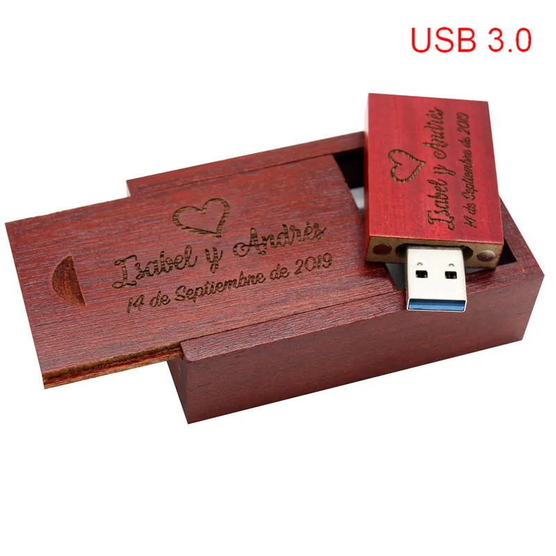 Usb флеш-накопитель TEXT ME usb3.0 Maple wood + box 4 ГБ 8 16 32 maple usb 3 0 деревянная гравировка