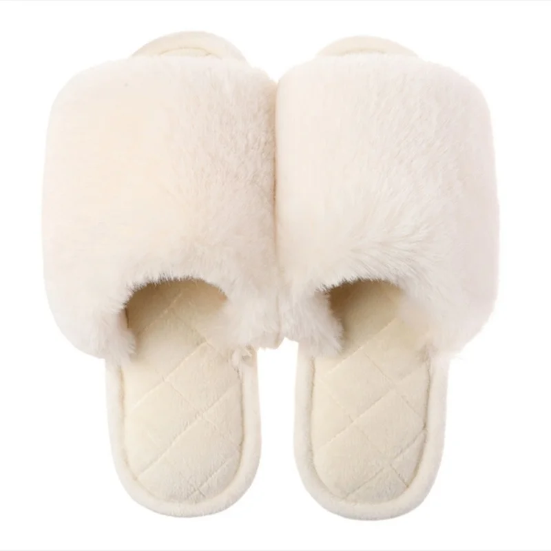 

Ladies Cotton Slippers Ladies Elegant Memory Foam Plush Soft Flip-flops Indoor Bedroom New Ladies Slippers Slippers Women