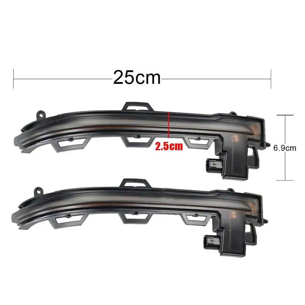 

Rearview Mirror LED Flowing Dynamic Turn Signals Light For BMW X3 F25 X4 F26 X5 F15 X6 F16 2014-2018