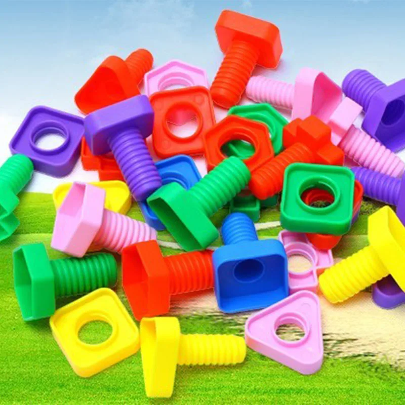 Пазл гайка Монтессори Детский развивающий 0 35 кг|Монтессори| |