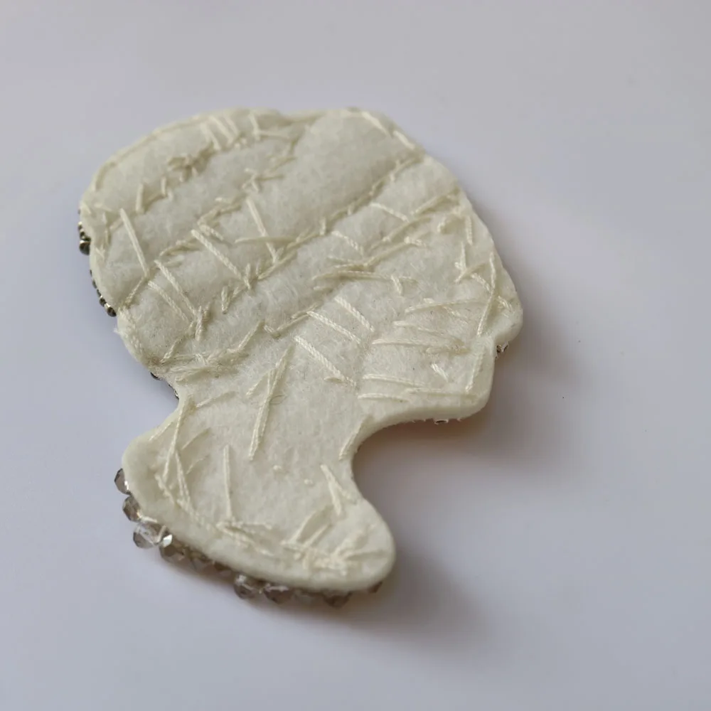 Аппликации из бисера и страз для одежды 1 шт. рукоделия с блестками вечеринок