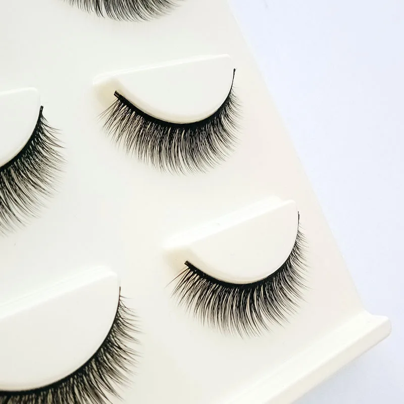 Объемные Накладные ресницы для макияжа с большими глазами мягкие натуральные