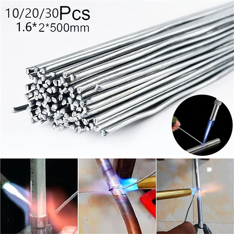 

Low Temperature Easy Aluminum Welding Rods Weld Bars Cored Wire 2mm Rod Solder For Soldering Aluminum No Need Solder Powder