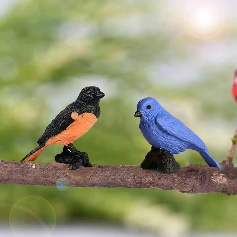 

Mini Bird Model Toy Oriole Woodpecker Oriole Cardinal Cardinal Ornament Toy