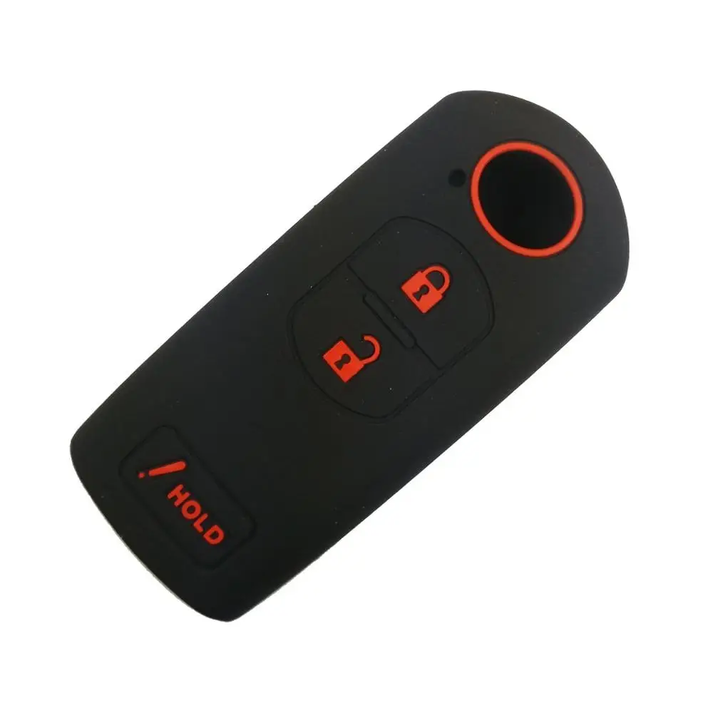 Силиконовый Брелок чехол кожи куртка удаленный БЕСКЛЮЧЕВОЙ ввод протектор для