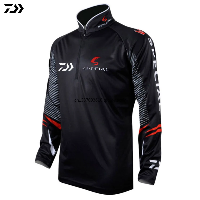 

Daiwa Clothes Sportswear Outdoor Quick Dry Fishing Shirt Sun Uv Protection Fishing Shirt Outdoor Sport Shirts Fishing Clothing