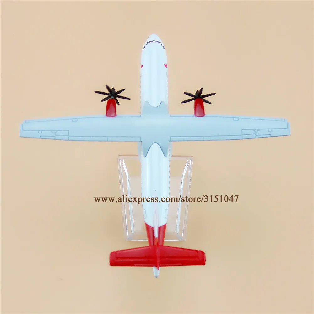 Модель самолета Air Avianca 16 см модель ATR Airlines из металлического сплава литая Airways