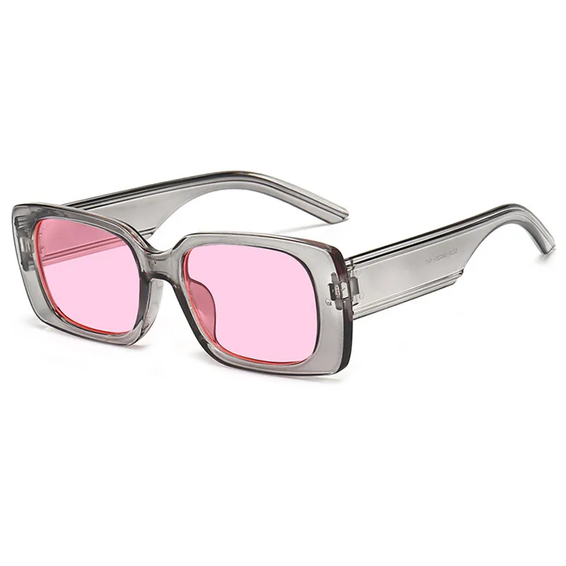 

Plastic Personalized Square Sunglasses Women 2021 New EU & US Men Eyeglasses Trend Street Retro Eyewear Female