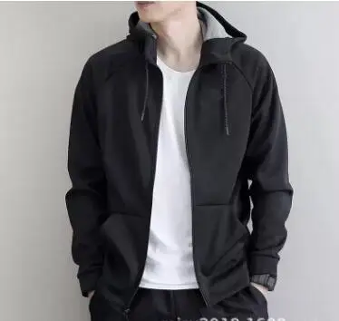 

Free Shipping Men's outdoor sports leisure comfortable wear-resistant jacket hooded jacket cardigan