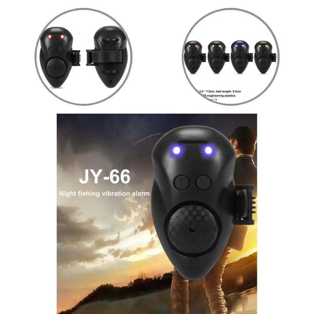 

Simple Bite Alarm Adjustable Volume Portable Reusable Impact Resistant Fishing Bite Alarm LED Bite Alert Bite Indicator