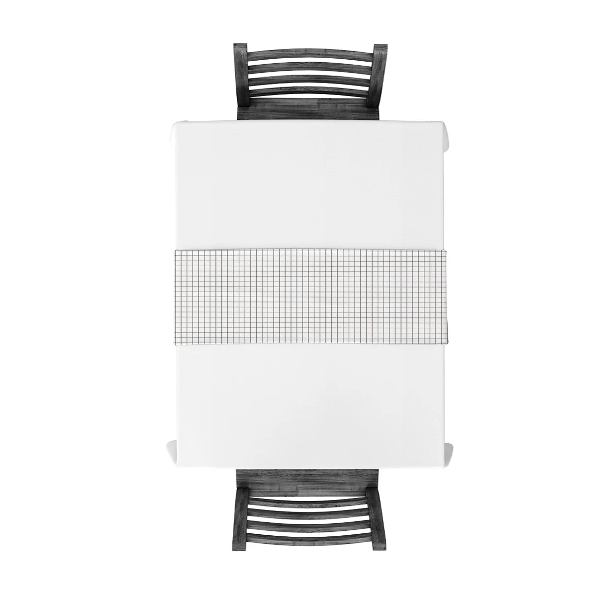 Простой черный и белый Настольная дорожка s табличка украшения праздники Винтаж