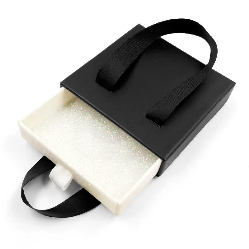 Новая ленточная портативная мраморная коробка для упаковки ресниц оптом коробки