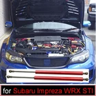 Газовые стойки капота для 2010-2011 Subaru Impreza WRX STI GRFGVF, амортизатор, углеродное волокно