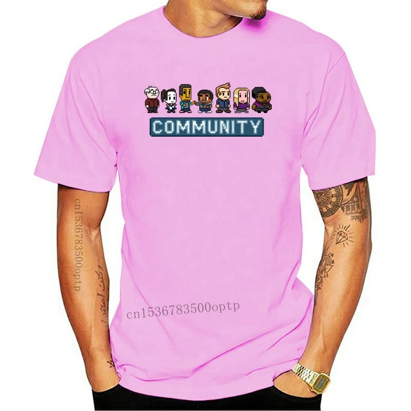 

Hot Sale Fashion Community 8 Bit T-Shirt Printed T Shirt Short Sleeve T-Shirt Tops