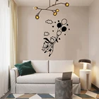 Наклейка с изображением самолета Маленький принц стикер искусства Водонепроницаемый наклейки на стену для детей для маленьких мальчиков и девочек наклейки на стены стикер muursticker