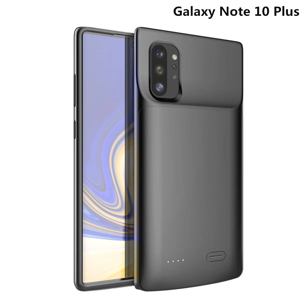 Для samsung Galaxy Note 10 Plus чехол для батареи ультра тонкий резервный внешний аккумулятор перезаряжаемая обложка чехол для samsung Note 10 чехол для питания