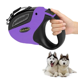 Retractable Dog Leash Anti-Slip Pet Walking Jogging Training Leash for Small Medium Large Dogs Up to 110lbs Roulette For Dogs
