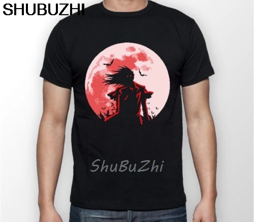 Хеллсинг Алукард Мун пение Аниме Манга унисекс футболка мультфильм мужская