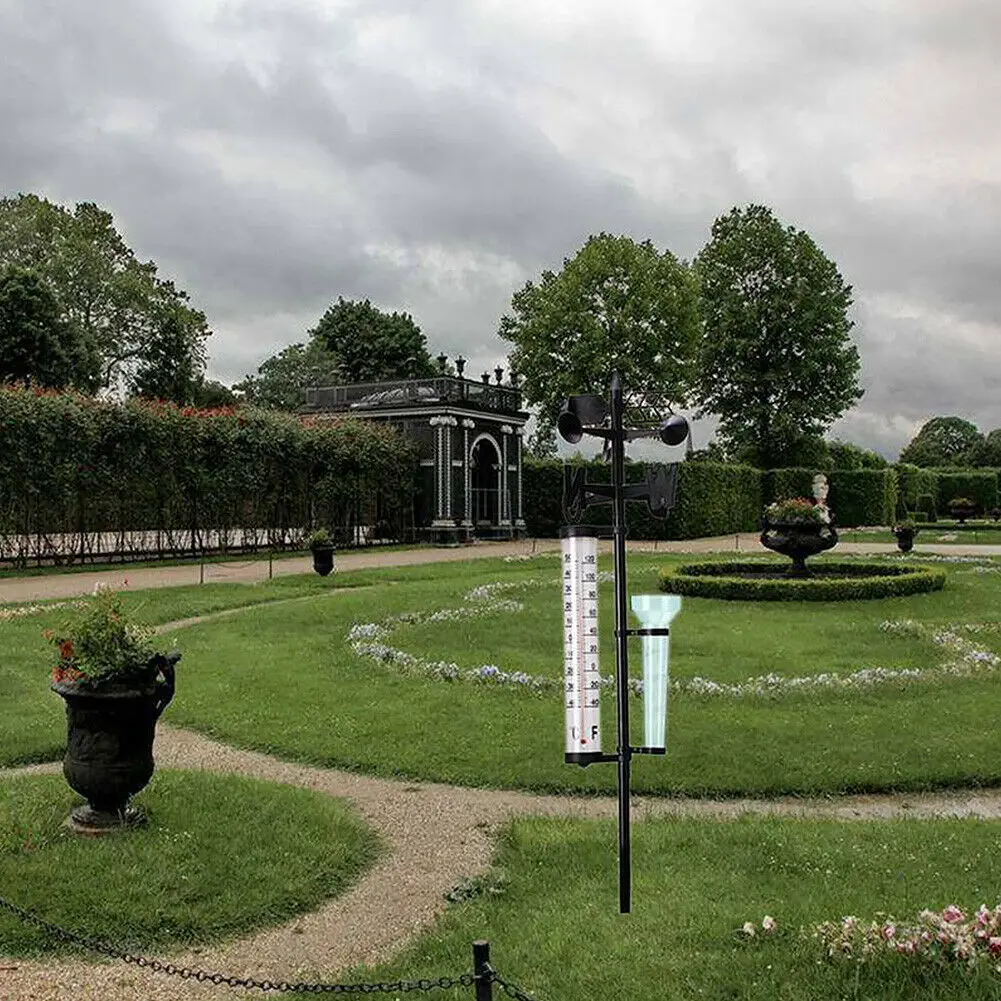 Новинка Метеостанция для сада метеостанция измеритель погоды лопастей ветра