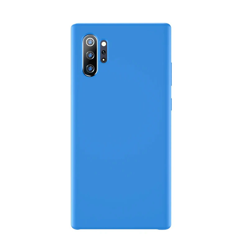 Sky Blue Чехол для samsung Note 10 Plus, силиконовый мягкий чехол на заднюю панель для samsung Galaxy S8, S9, S10 Plus, S10e, Note 10 Plus, 5G, 8, 9, чехол - Цвет: Sky Blue