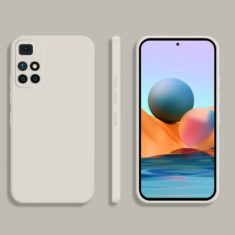 Чехол для Xiaomi Redmi 10 чехол Note 11 Pro силиконовый мягкий 10S 8 9 9t Poco X3 M3 F3 | Мобильные