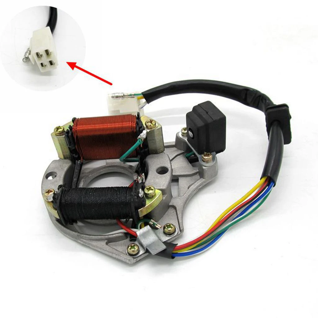 2 статора группы магнитов зажигания Мини QUAD ATV алюминий + медный