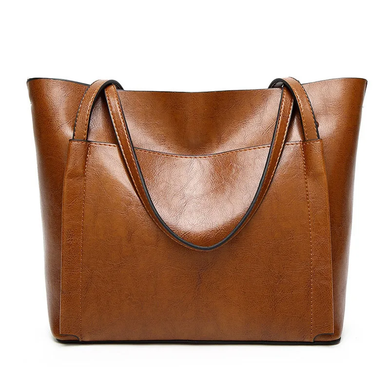 Новинка 2021 модная женская сумочка из искусственной кожи сумка вощеной