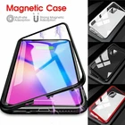 Магнитный защитный чехол из закаленного стекла для смартфона IPhone 11 11 Pro Max11 Pro