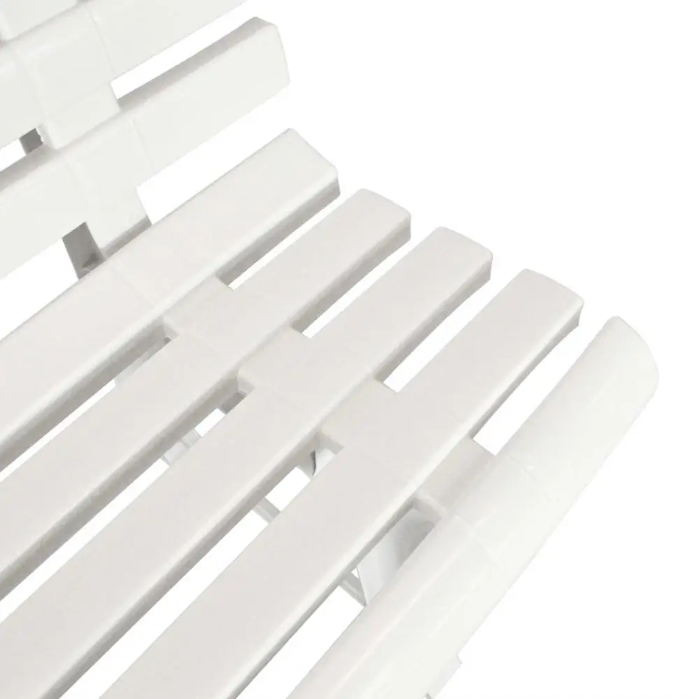 

AU WarehouseFurniture Garden Bench 145,5 cm Plastic White
