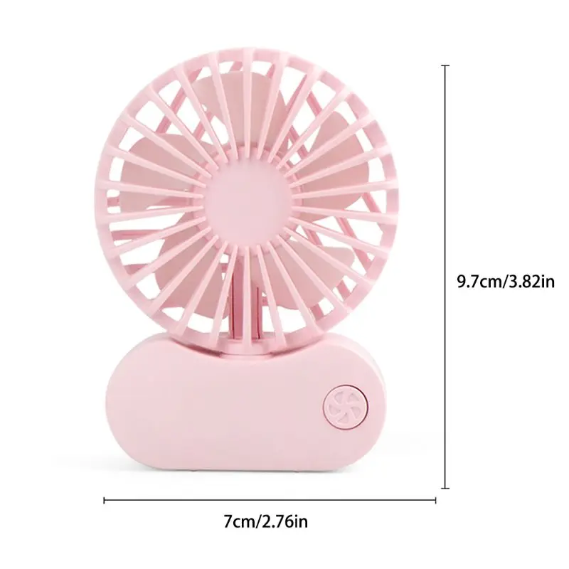 

Mini USB Desktop Fan Personal Portable Cooling Fan Rotation Adjustable Angle for Office Household Traveling Car
