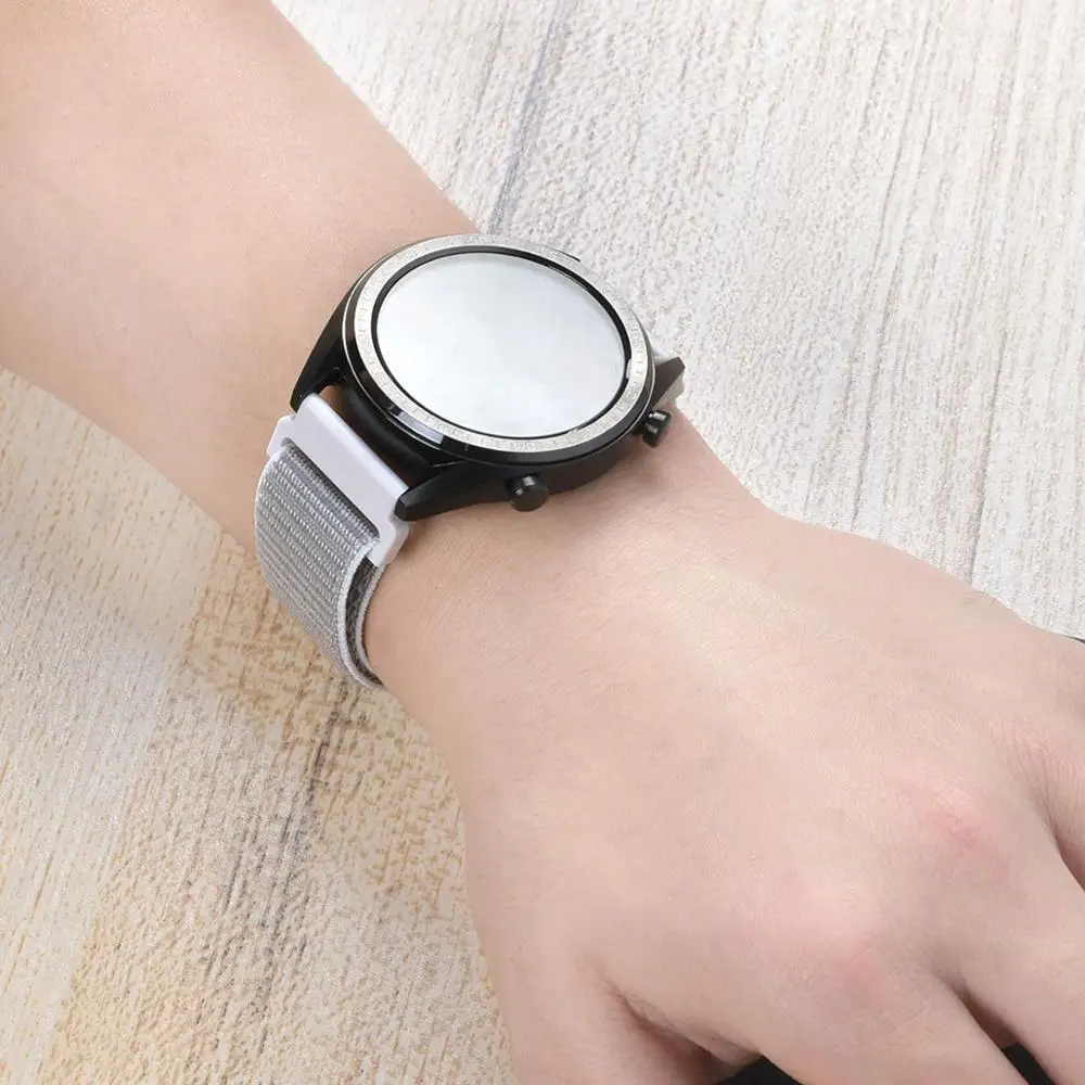 20mm/22mm Huawei watch GT-2-2e-pro Strap for Samsung Gear S3 Frontier Nylon bracelet Galaxy Watch 3 45mm/46mm/42mm/active 2 band