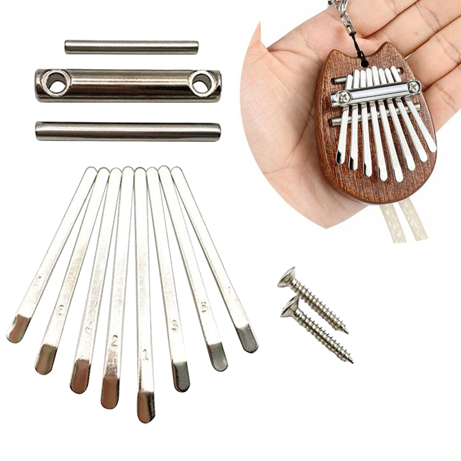 Kalimba мостовое седло 8 набор ключей DIY запасные части гаечные ключи аксессуары| |