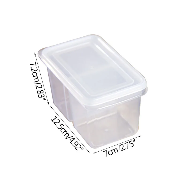 

2Pcs/Set Scallion Garlic Box Plastic Boxes Kitchen Storage And Organizer Home Accessories Household Refrigerator Containers