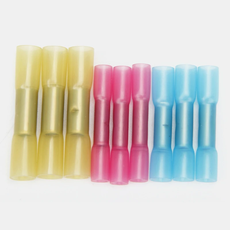 Waterproof Heat Shrink Butt Connectors Electrical Wire Splice Cable Crimp Terminals AWG 22-10 Kit 200/120/100pcs | Обустройство дома