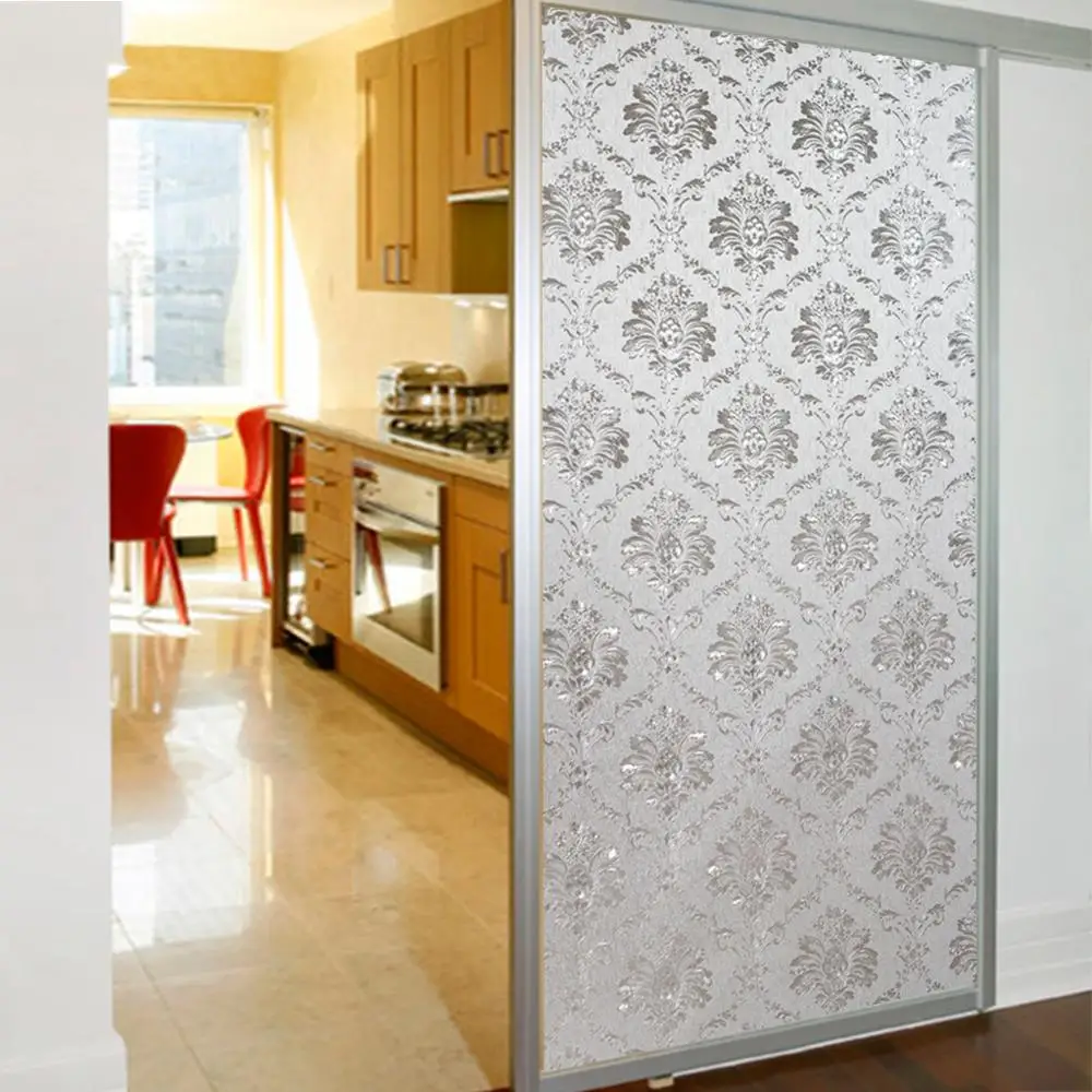 Статическая липкая декоративная оконная пленка виниловая самоклеящаяся для