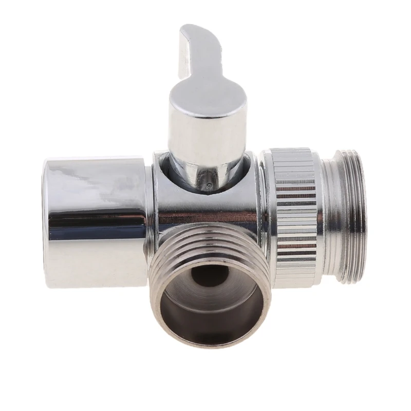 

Bathroom Kitchen Brass Sink Valve Diverter Faucet Splitter to Hose Adapter M22 X M24