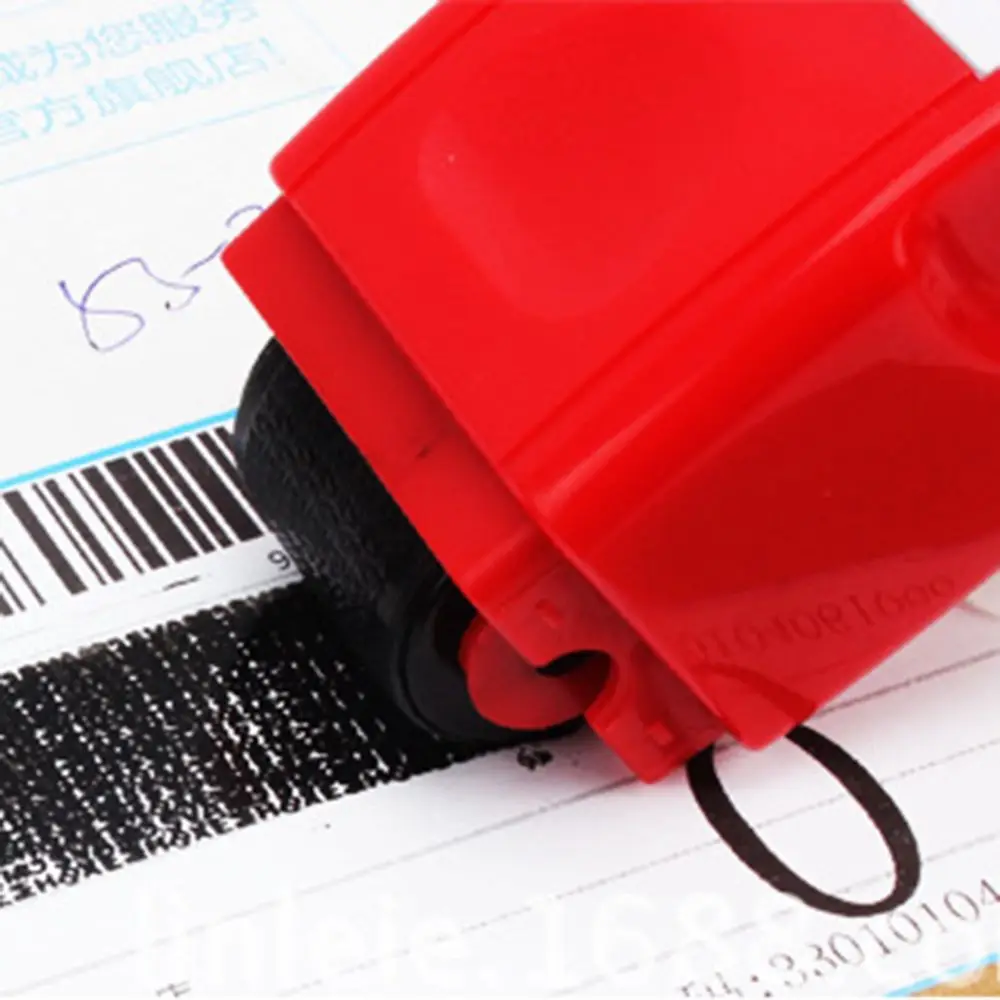 1 шт. защита от кражи личных данных секретная широкий ролик штамп Заправка