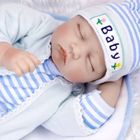 lifelike reborn doll soft silicone 22 55cm realistic sleeping boy lovely bebe reborn dolls for kid birthday gift toddler toy