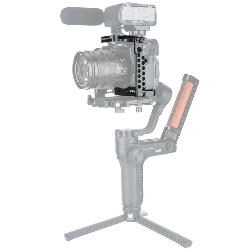Чехол для Камеры NICEYRIG gh5 gh5s для камеры Panasonic GH5 GH5S для камеры Panasonic Lumix gh5s gh5 DSLR Cage Lumix gh5 чехол для видео Rig