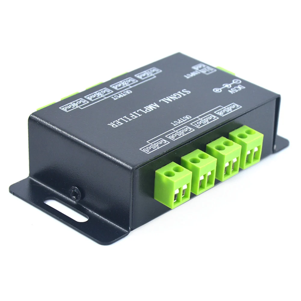 Светодиодный Усилитель музыки 5 в контроллер повторитель сигнала Портативный